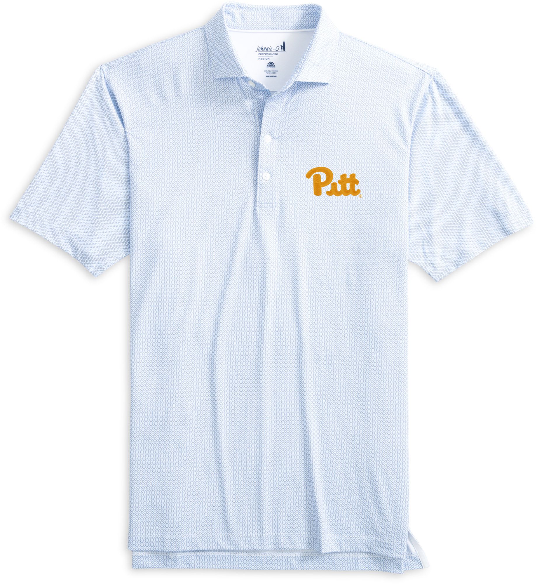 Johnnie-O Men's Pitt Panthers Royal Slade Performance Polo