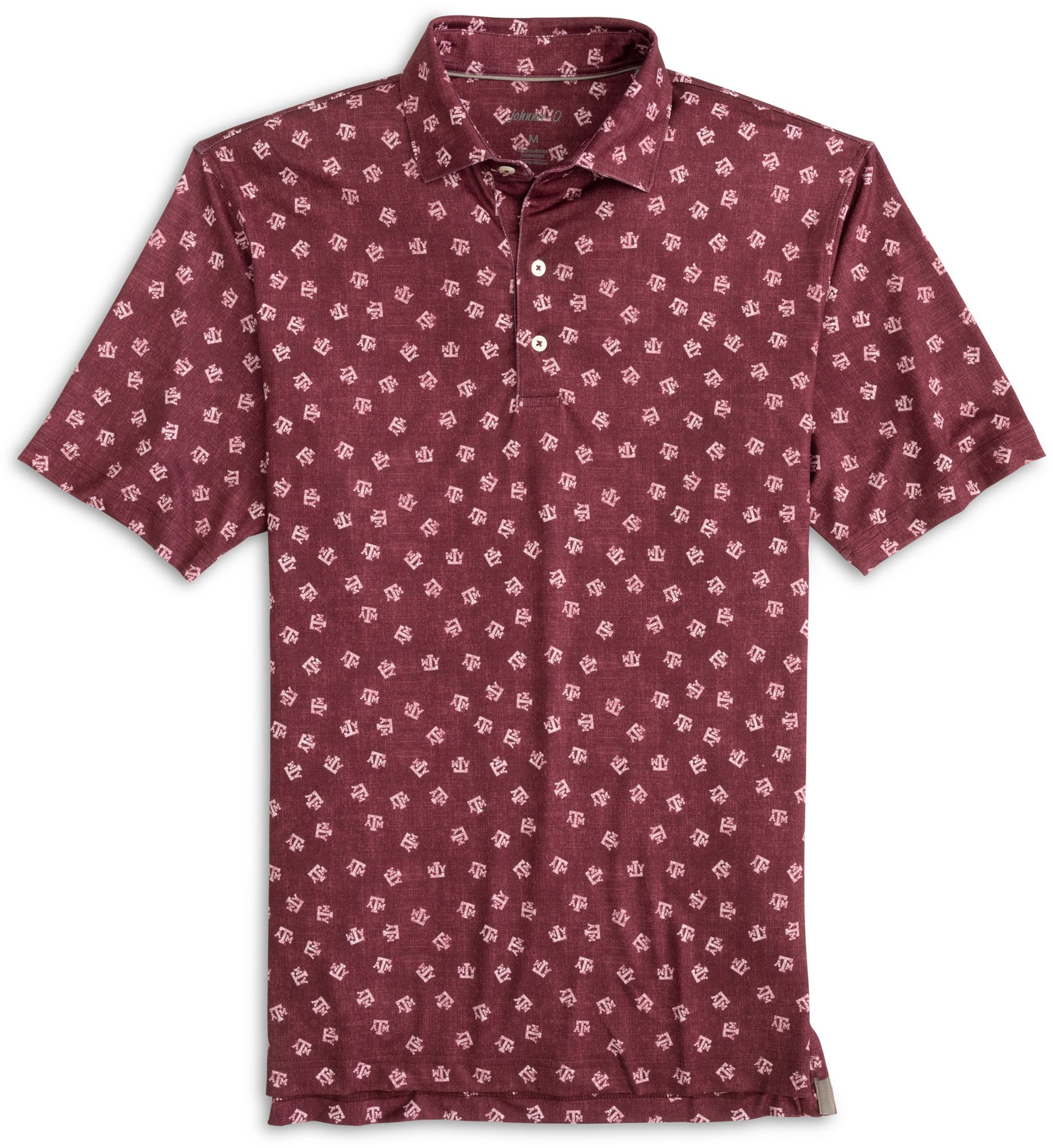 Johnnie-O Men's Arizona State Sun Devils Maroon Stadium Exeter Performance Polo