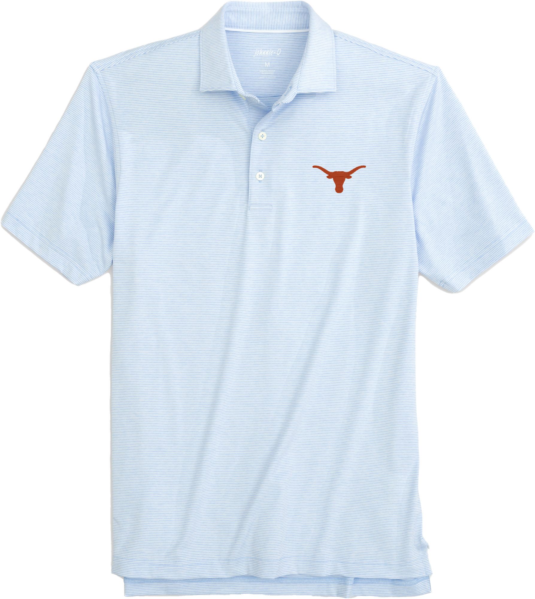 Johnnie-O Men's Texas Longhorns Gulf Blue Lyndon Polo
