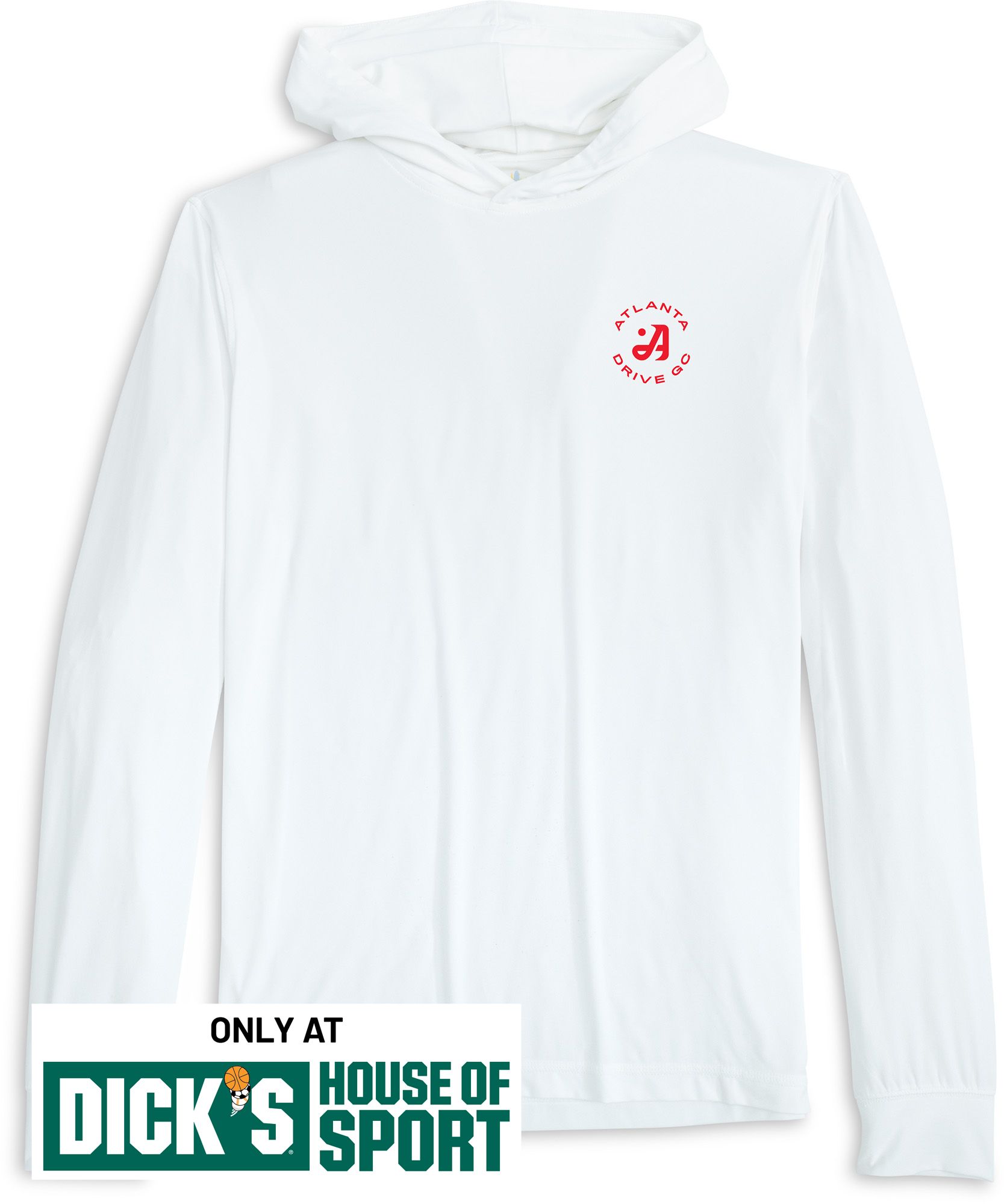 Johnnie-O Men's TGL Atlanta Drive GC White Talon Hoodie