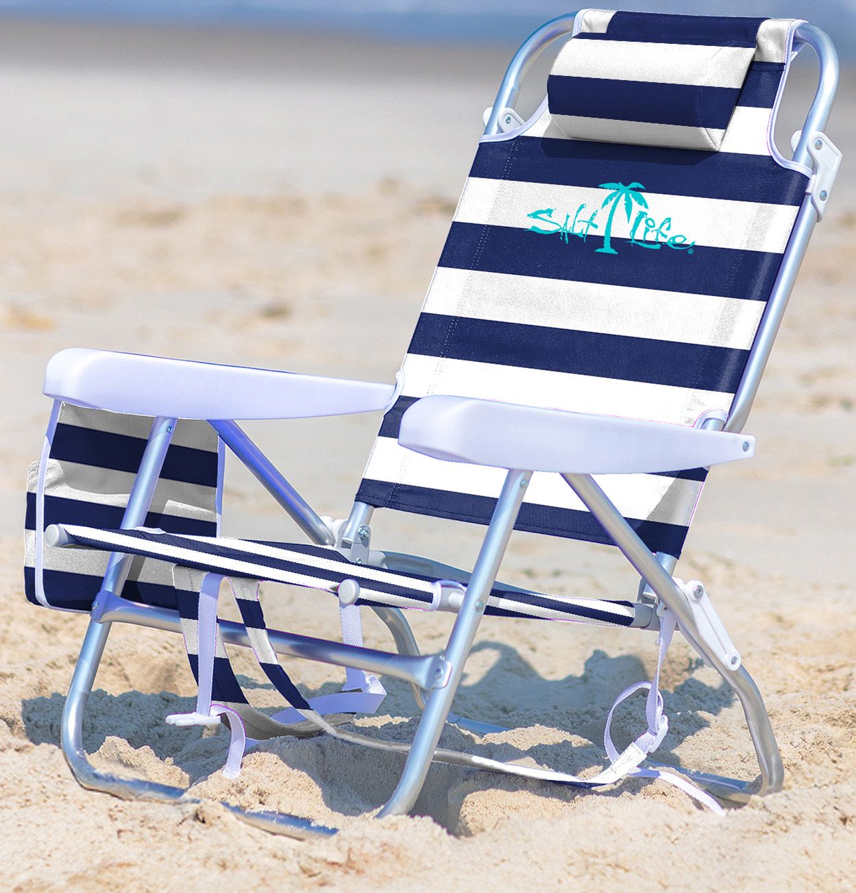 Salt Life 5-Position Oversized Deluxe Beach Chair