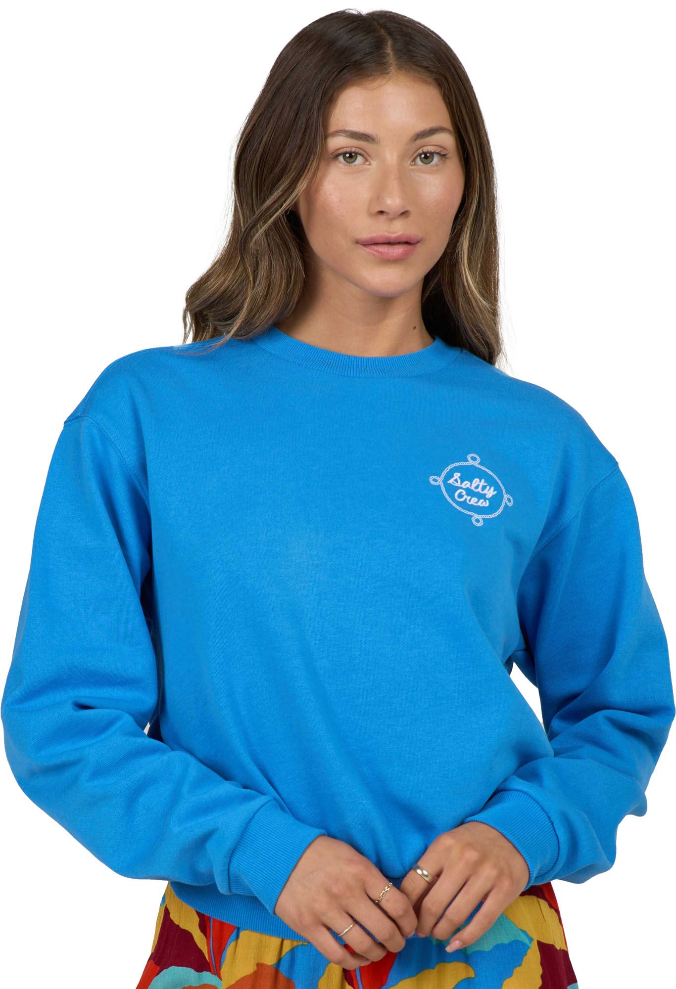 Salty Crew Women's Dock Line Crewneck Pullover