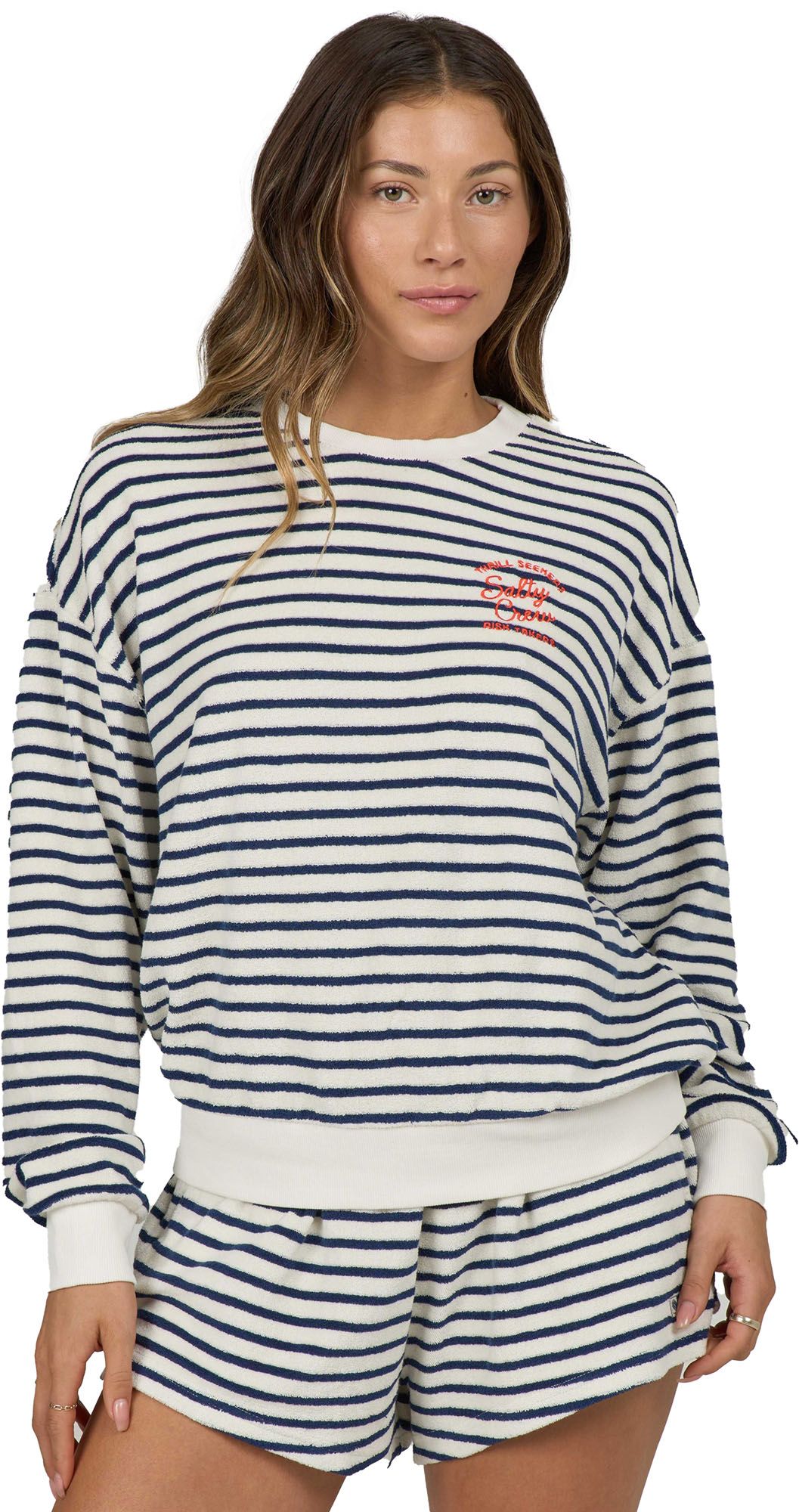 Salty Crew Women's Schooner Crewneck Pullover