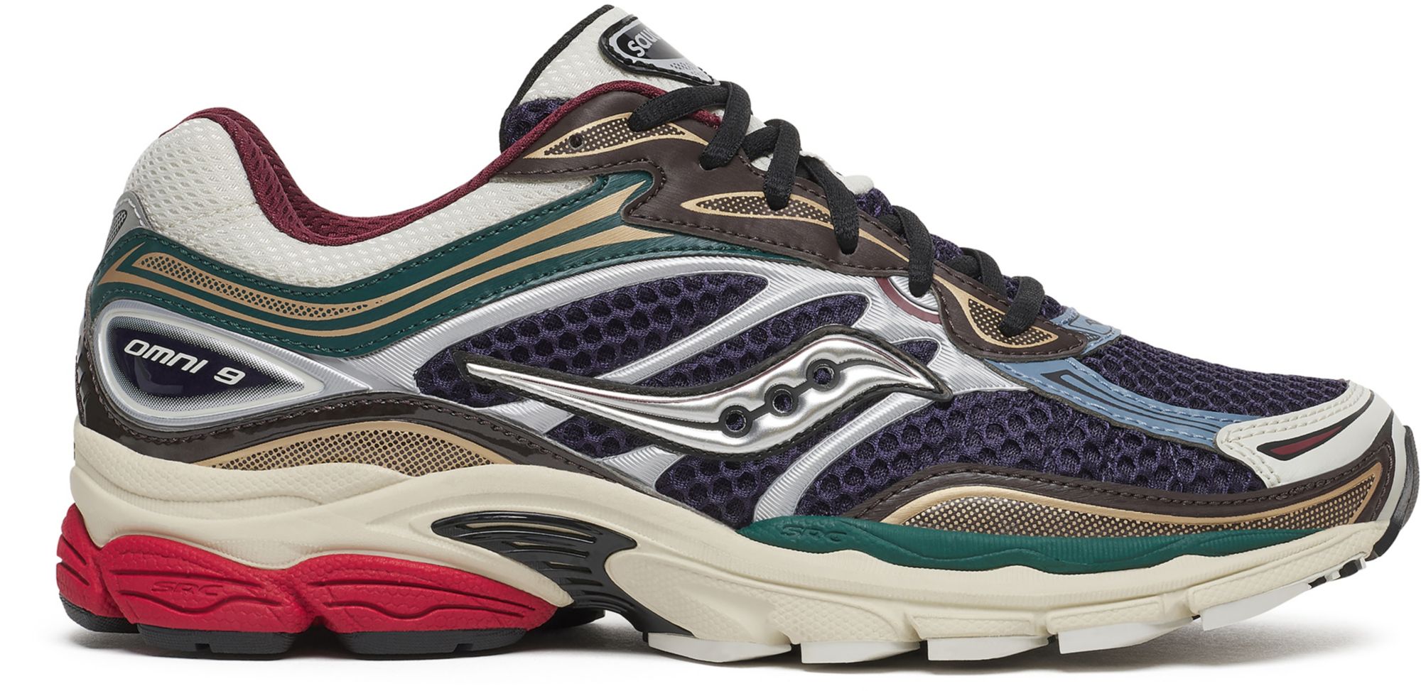 Saucony Men's ProGrid Omni 9 Casual Sneakers from Finish Line - Naval, Multi