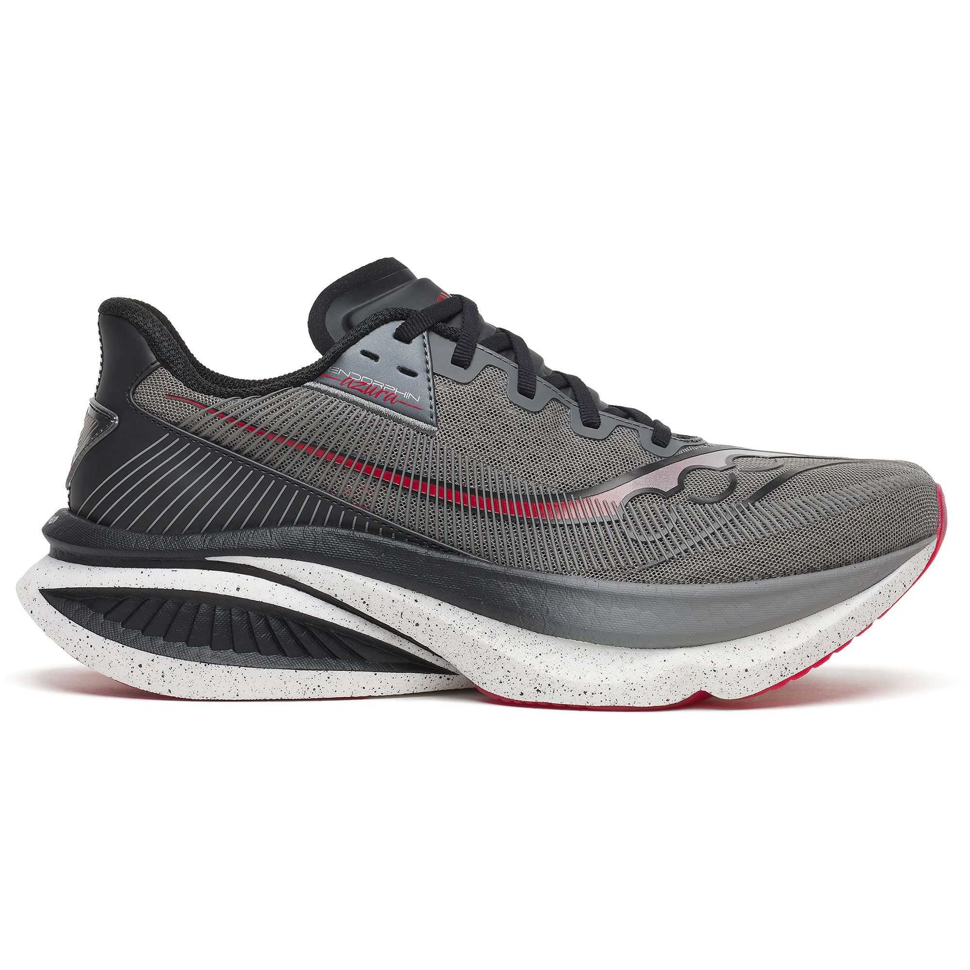 Saucony Men's Endorphin Azura Running Shoes in Cinder/Black Size: 12.0