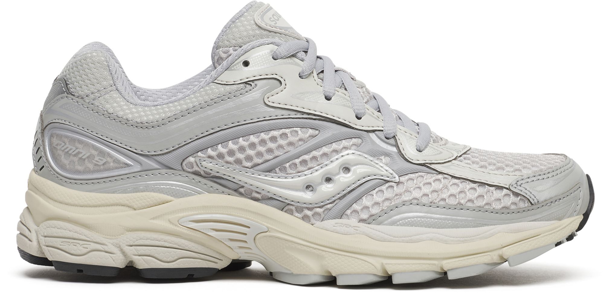 Saucony Womens Progrid Omni 9 - Running Shoes - Quartz / Eggshell Size 8.5