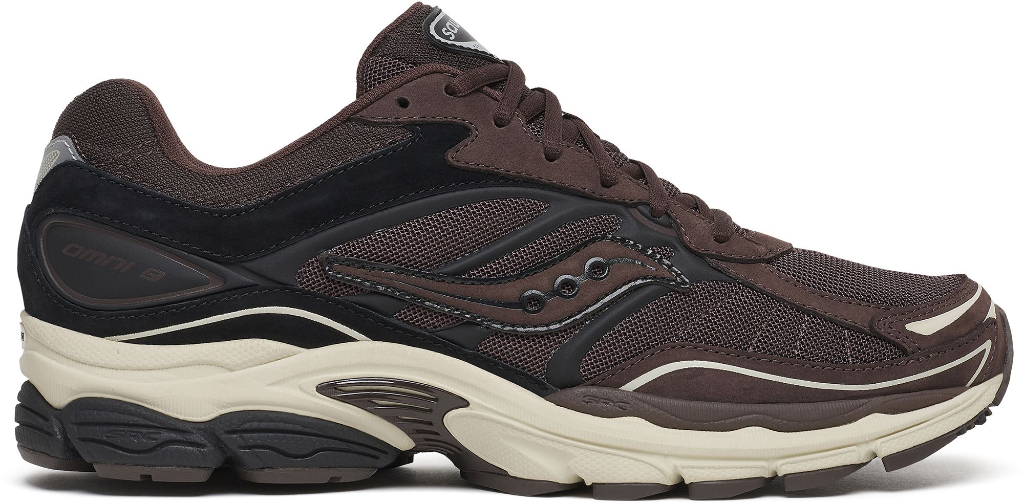 Saucony Women's ProGrid Omni 9 Shoes, M9.5/W11, Torte/Black