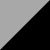 Metallic Silver/Black