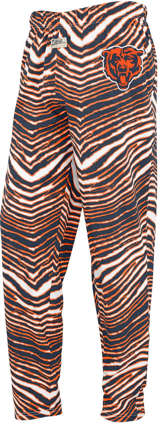 Zubaz Men's Chicago Bears Navy Blue Pants
