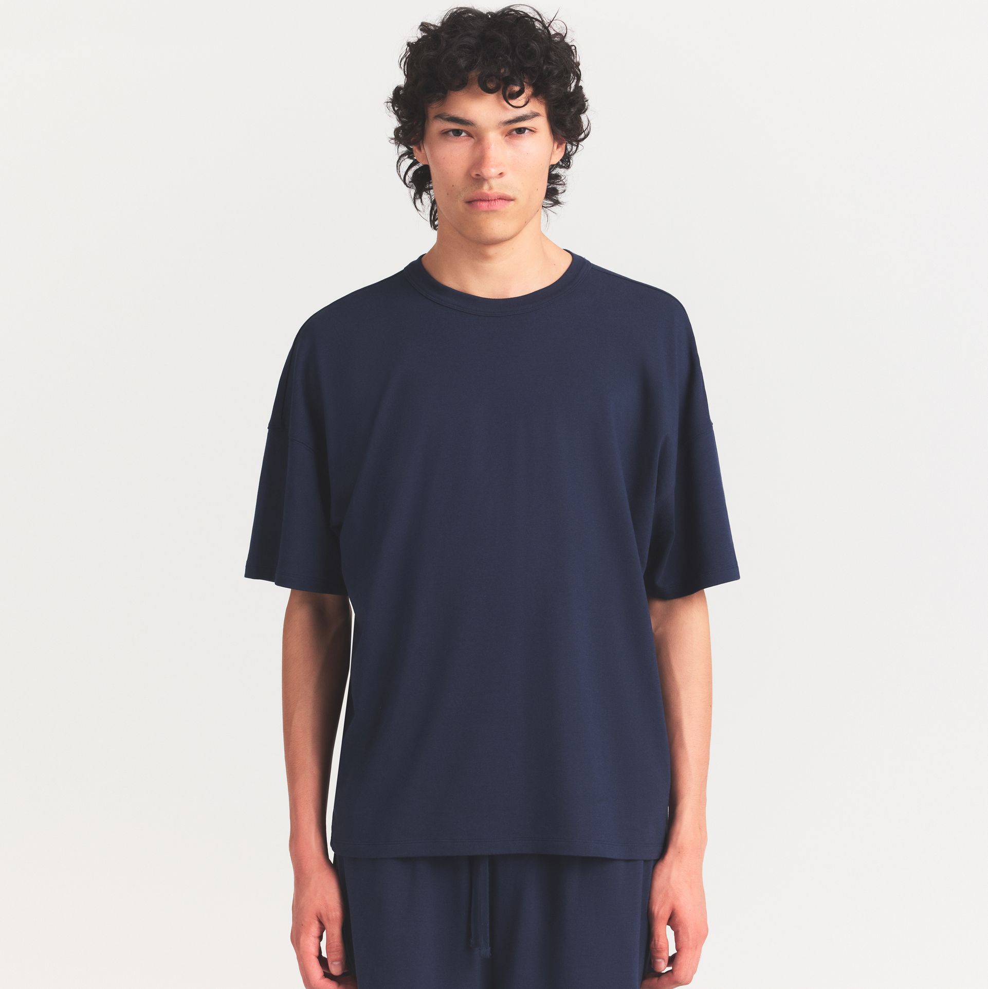 SKIMS Men's Jersey Lounge Oversized T-Shirt