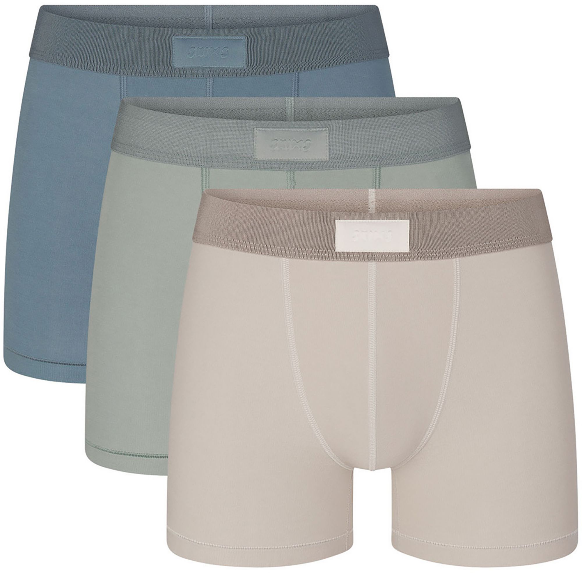SKIMS Men's Cotton 3'' Boxer Briefs - 3 Pack