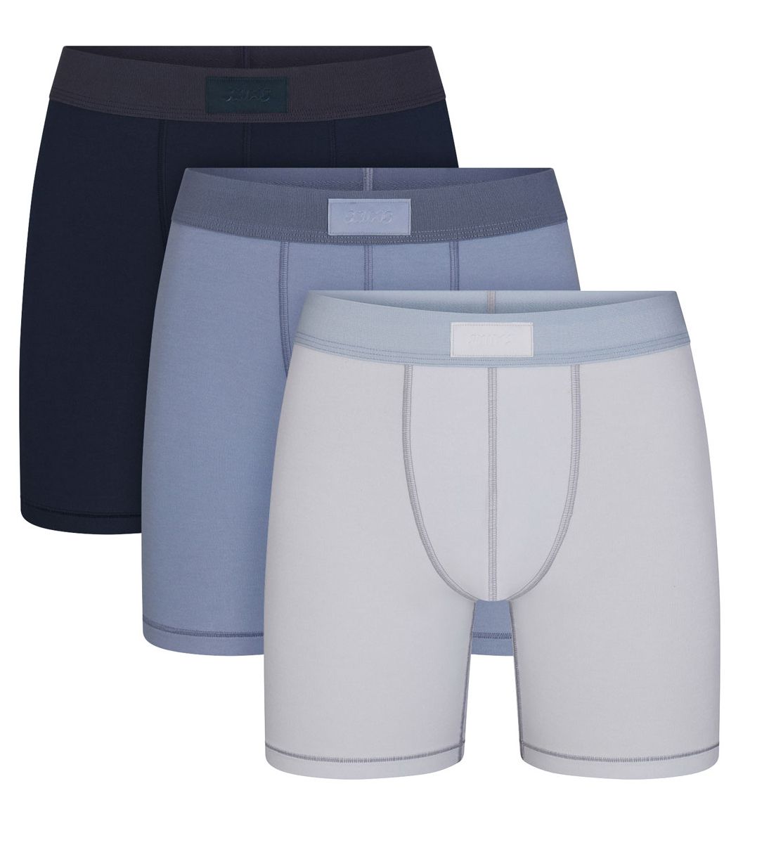 SKIMS Men's Cotton 5'' Boxer Briefs - 3 Pack
