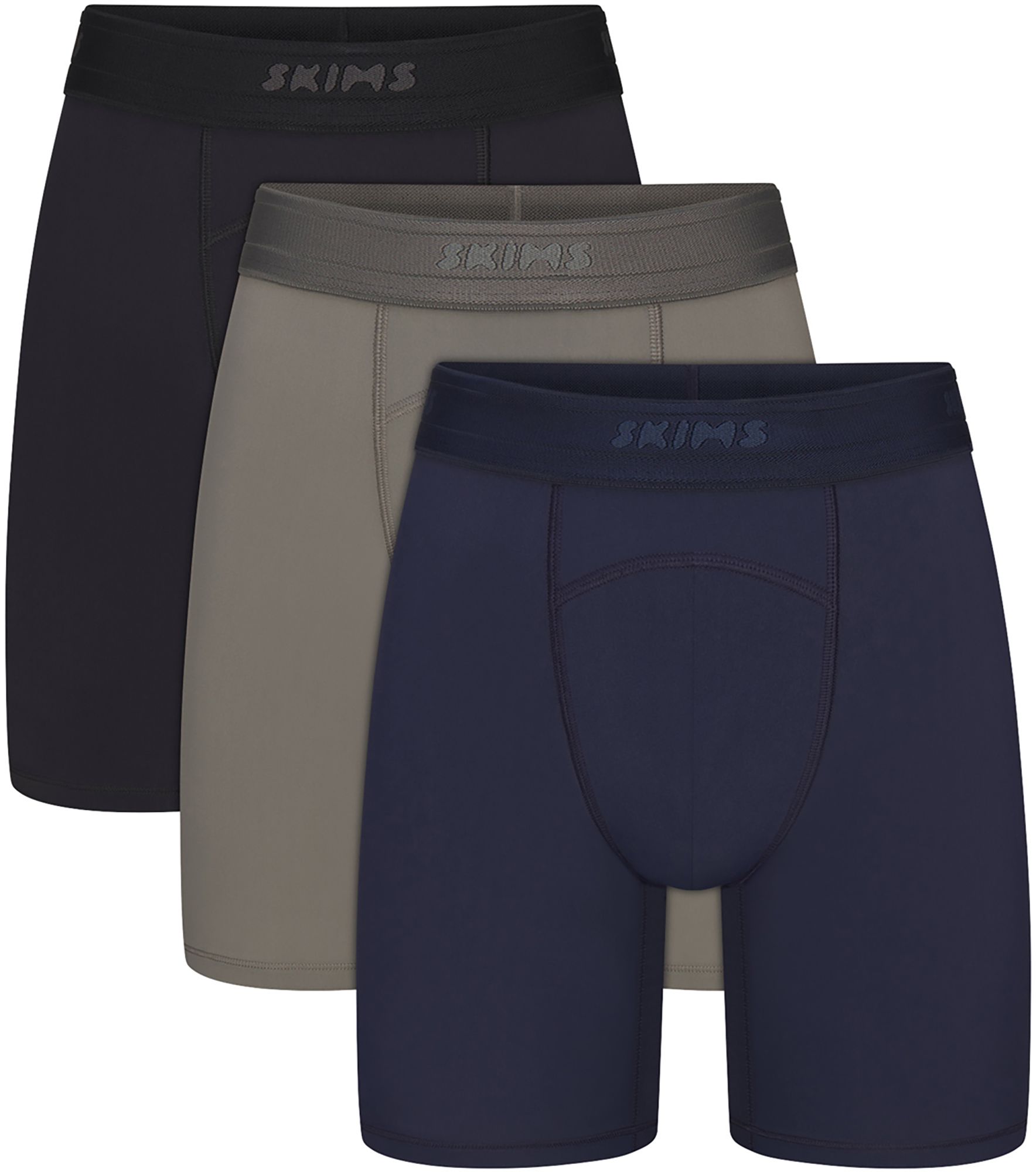 SKIMS Men's Flex 7'' Boxer Briefs - 3 Pack