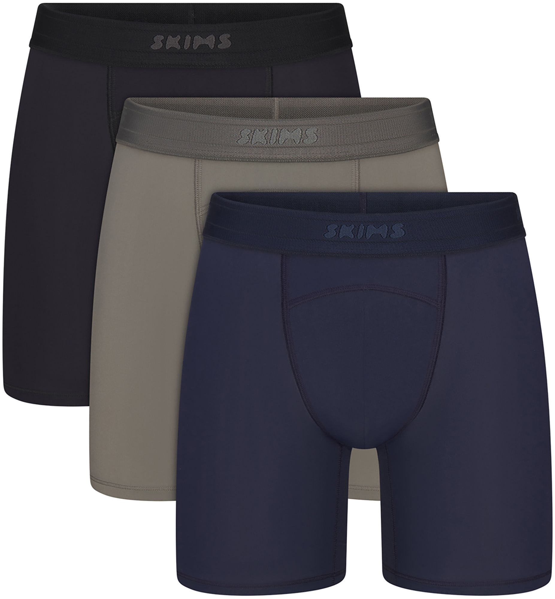 SKIMS Men's Flex 5'' Boxer Briefs - 3 Pack