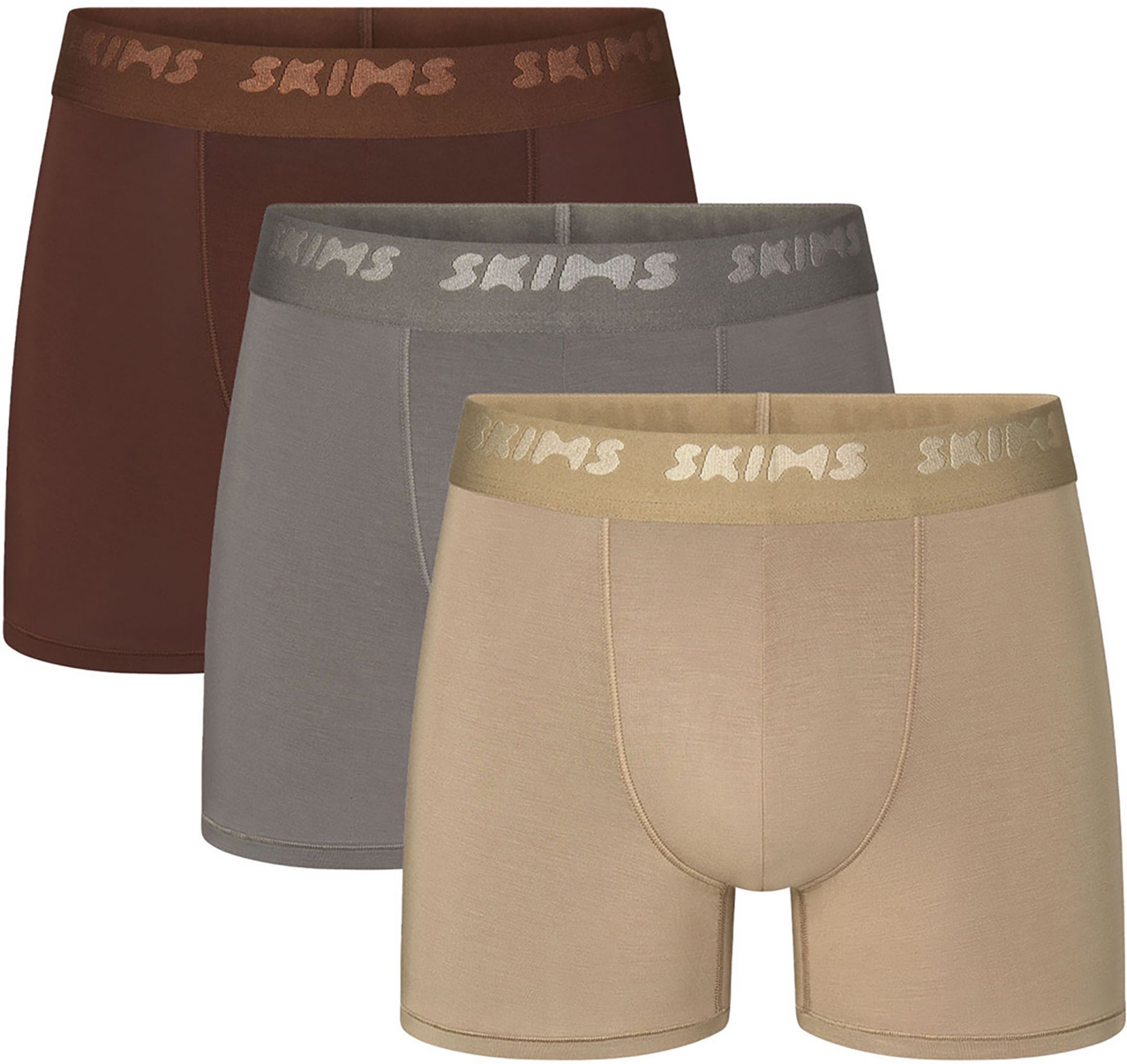 SKIMS Men's Stretch 3'' Boxer Briefs - 3 Pack