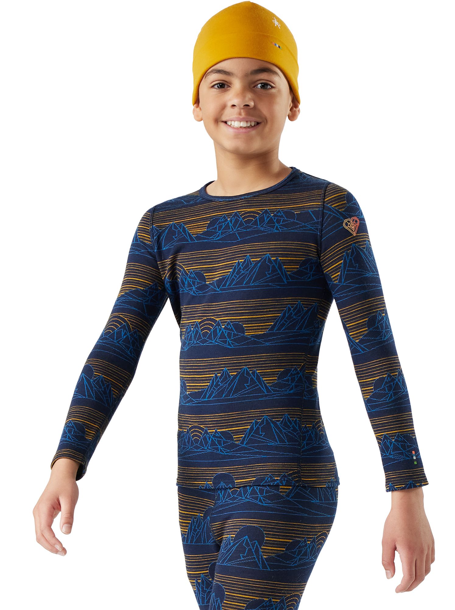 Smartwool Youth Classic Thermal Merino Base Layer Crew