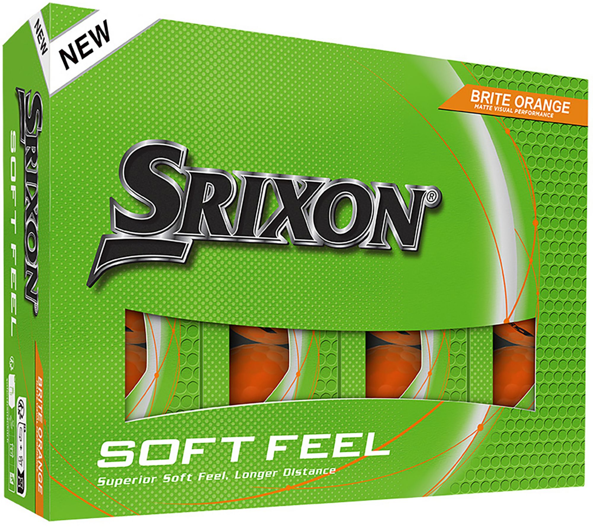 Srixon 2025 Soft Feel Brite Matte Golf Balls