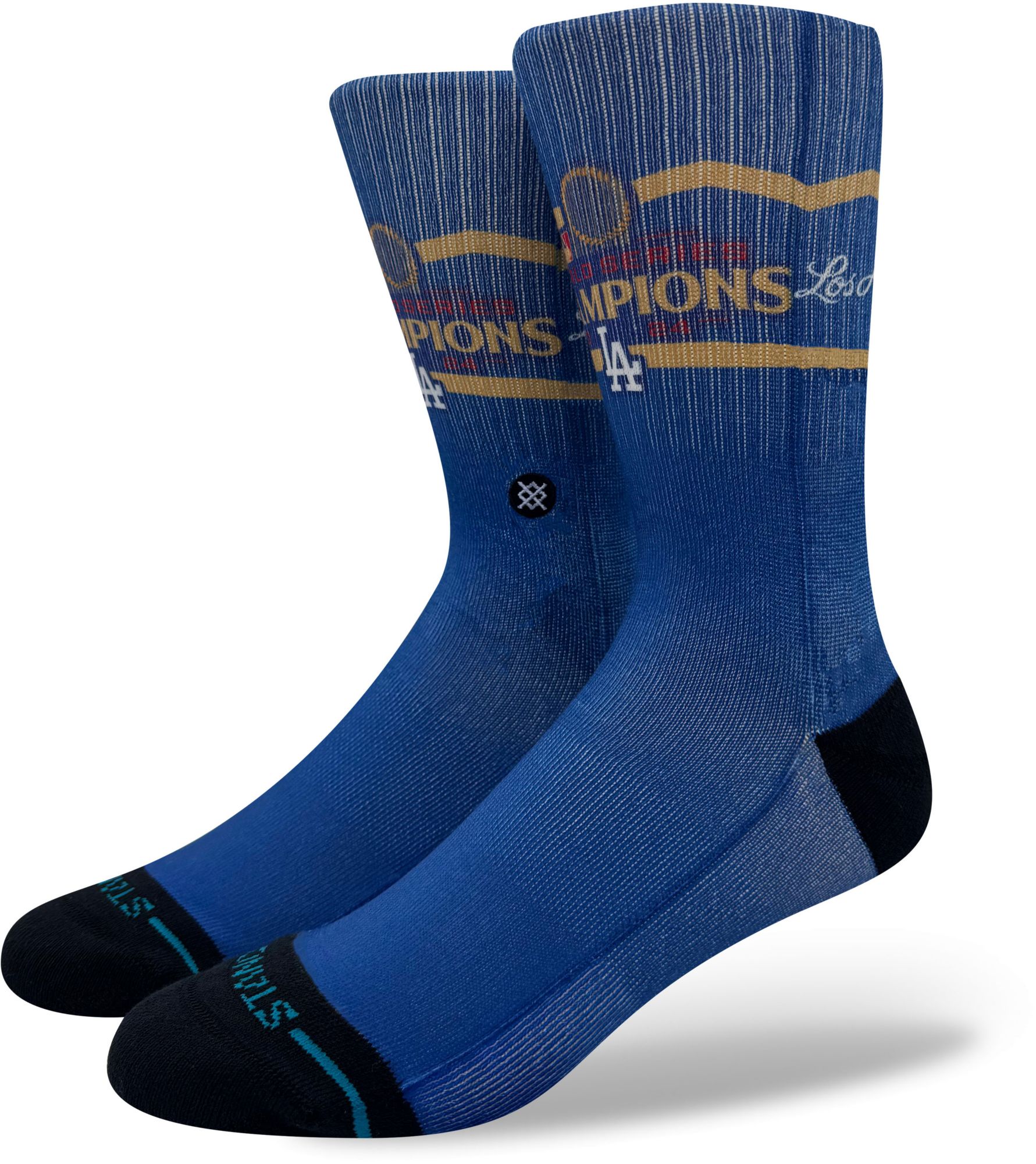 Stance Adult Los Angeles Dodgers 2025 Gold Collection Blue Socks