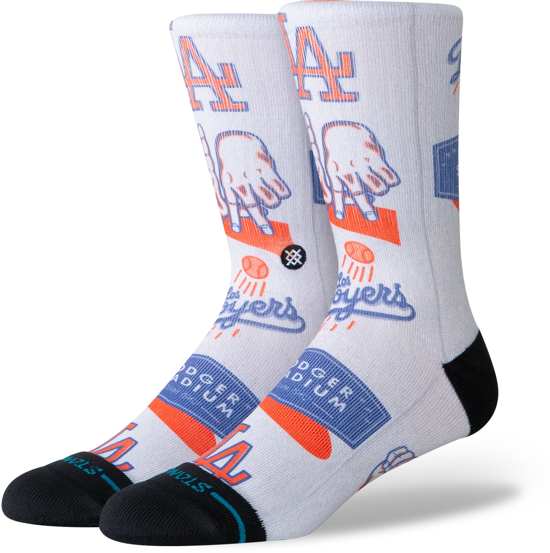 Stance Adult Los Angeles Dodgers Local Crew Socks
