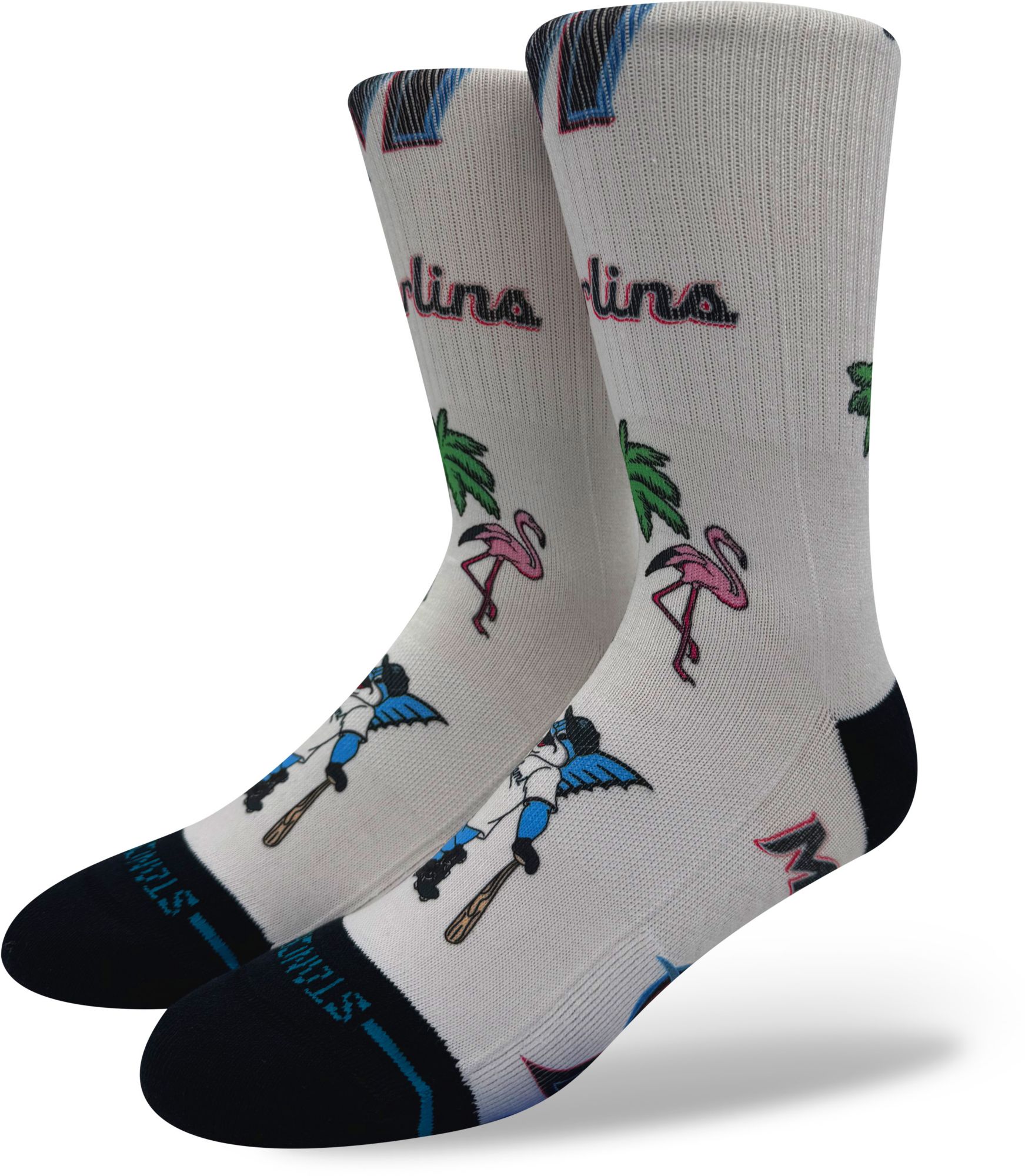 Stance Adult Miami Marlins Local Crew Socks