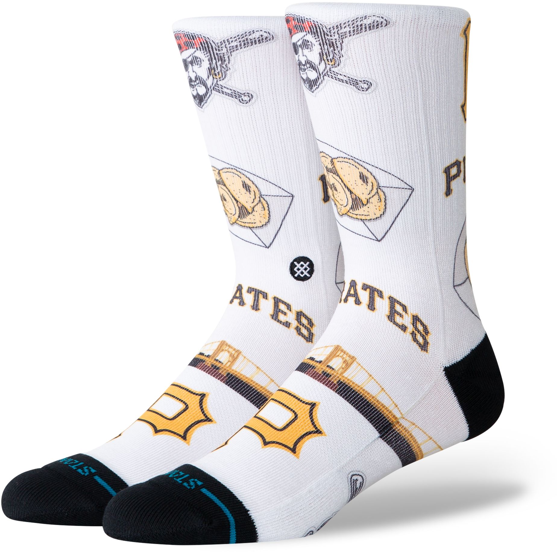 Stance Adult Pittsburgh Pirates Local Crew Socks
