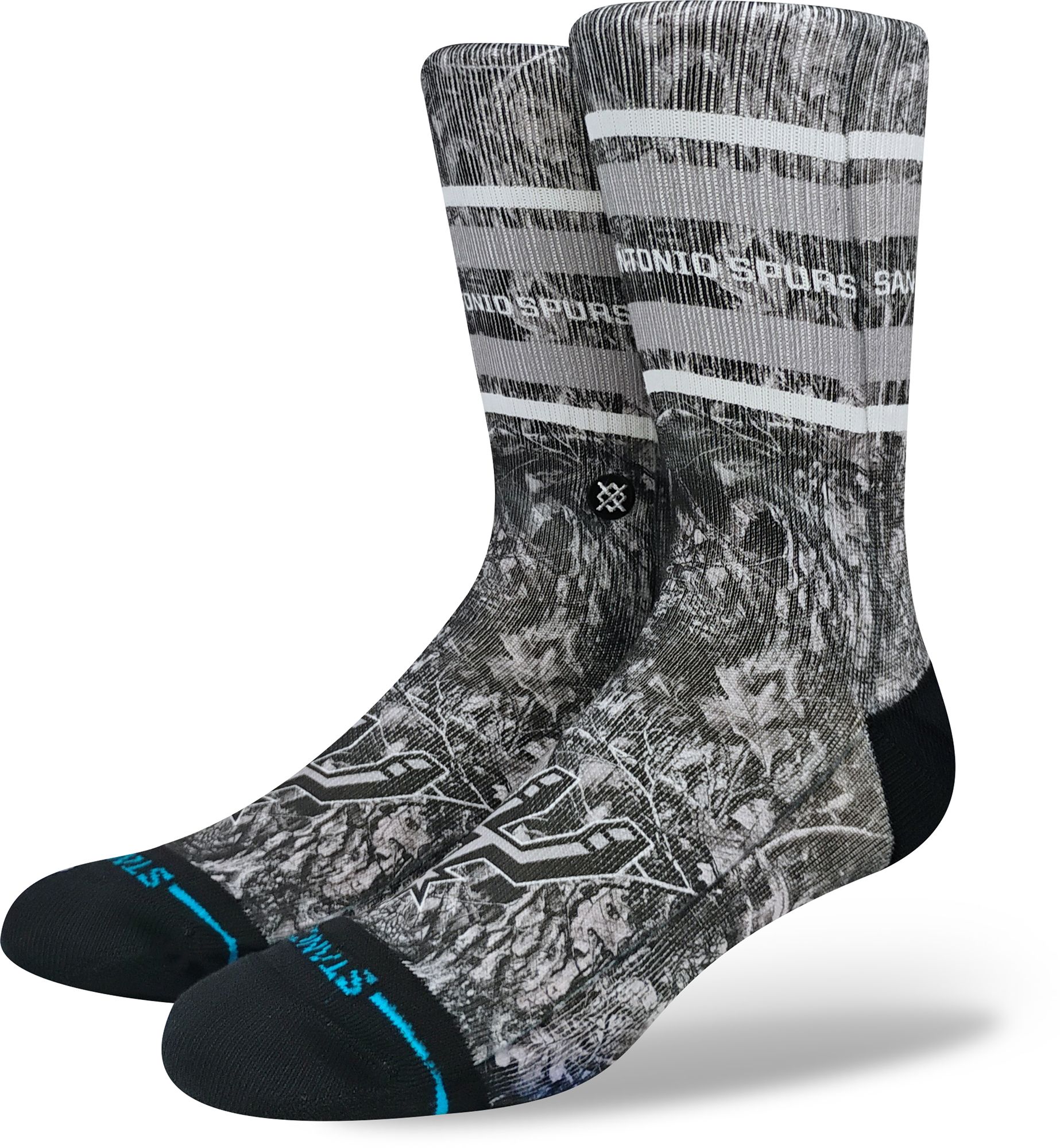 Stance Adult San Antonio Spurs Camo Trees Crew Socks