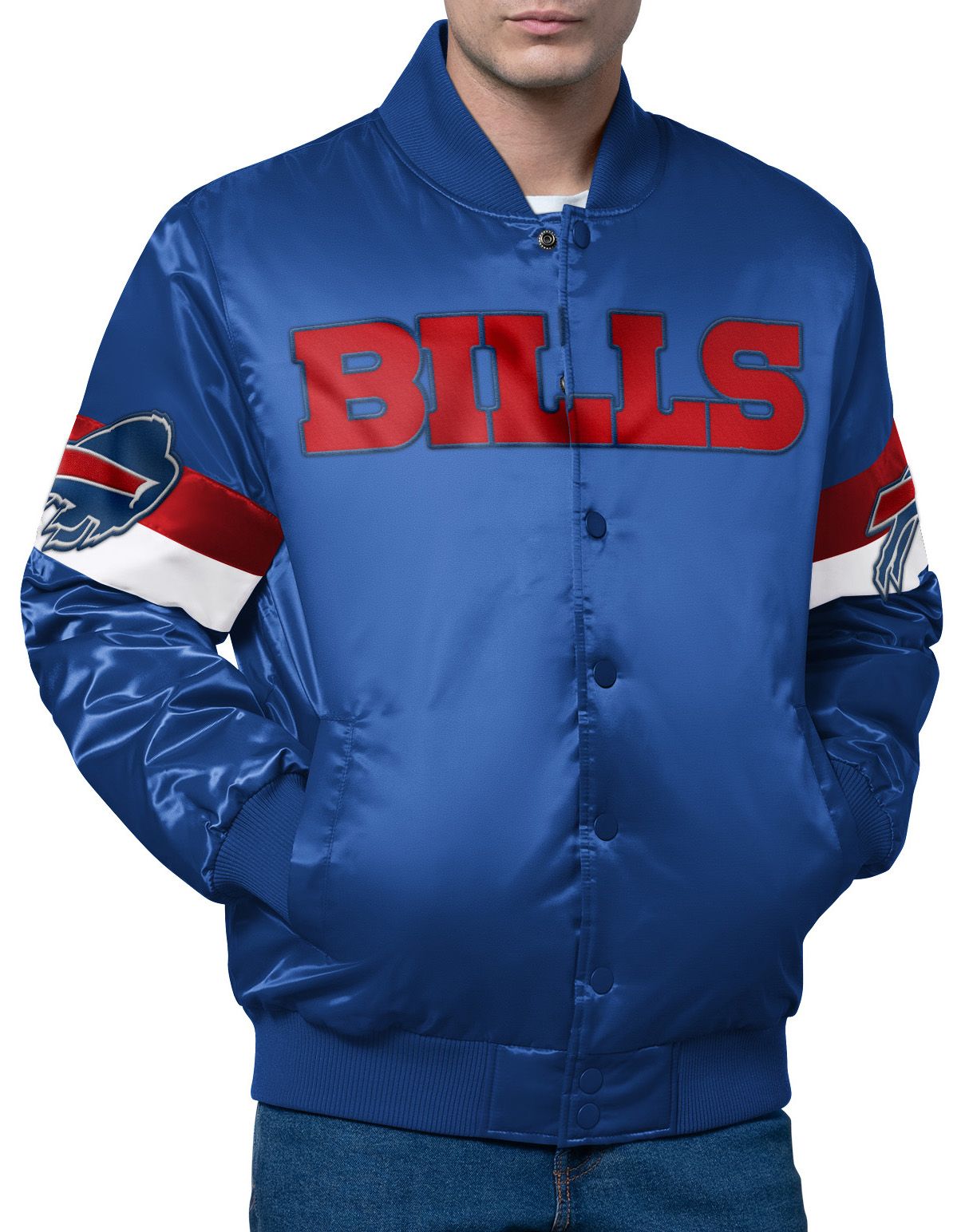 Starter Men's Buffalo Bills Triple Option Jacket | Dick's Sporting