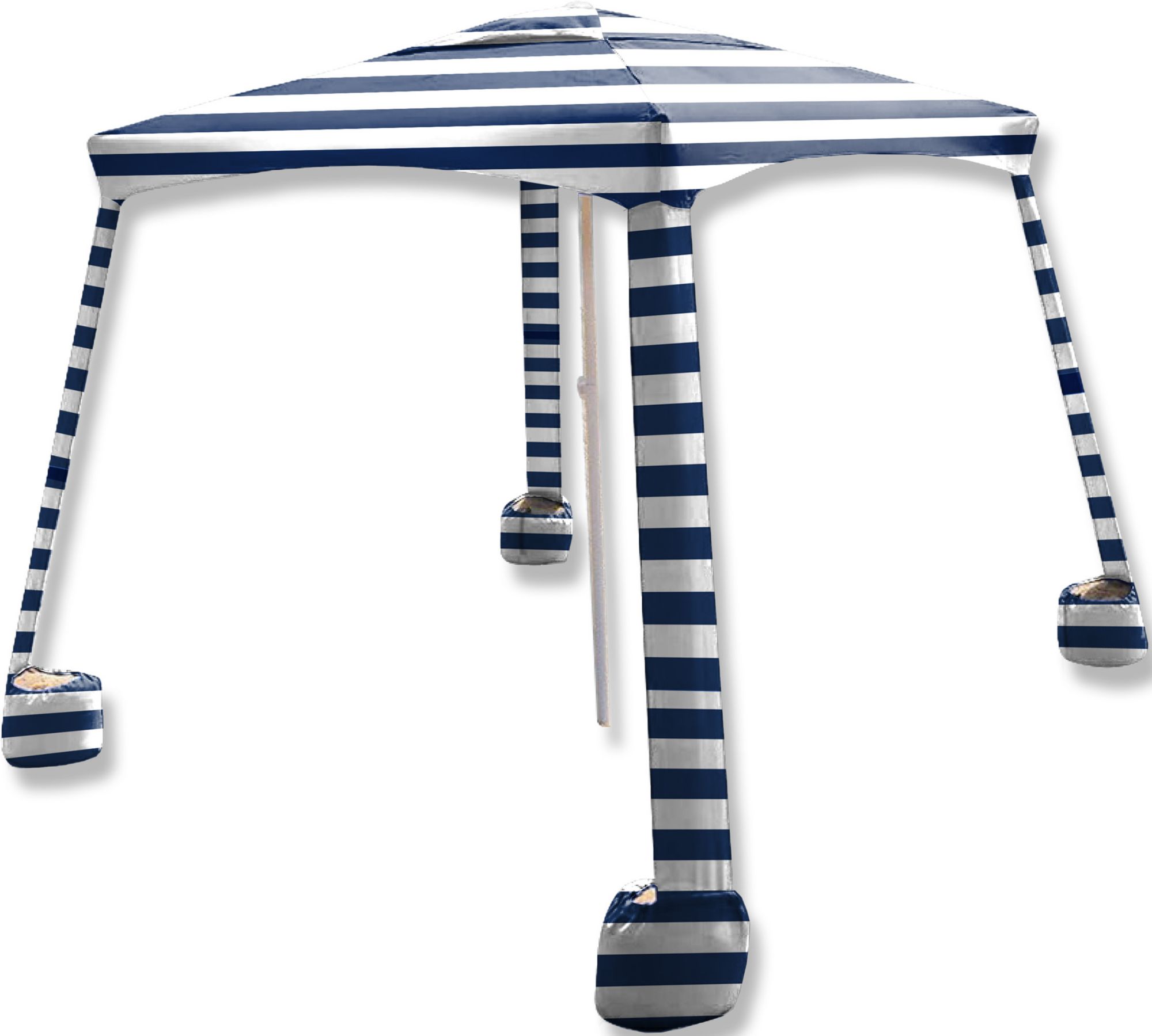 Navy White Stripe