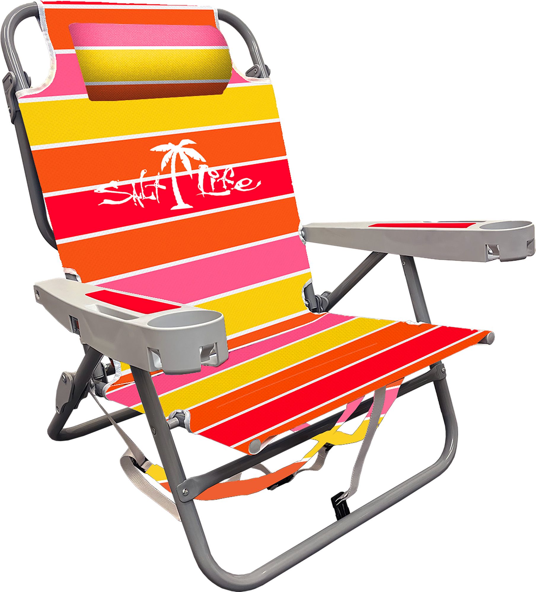 Salt Life 5-Position Deluxe Backpack Beach Chair