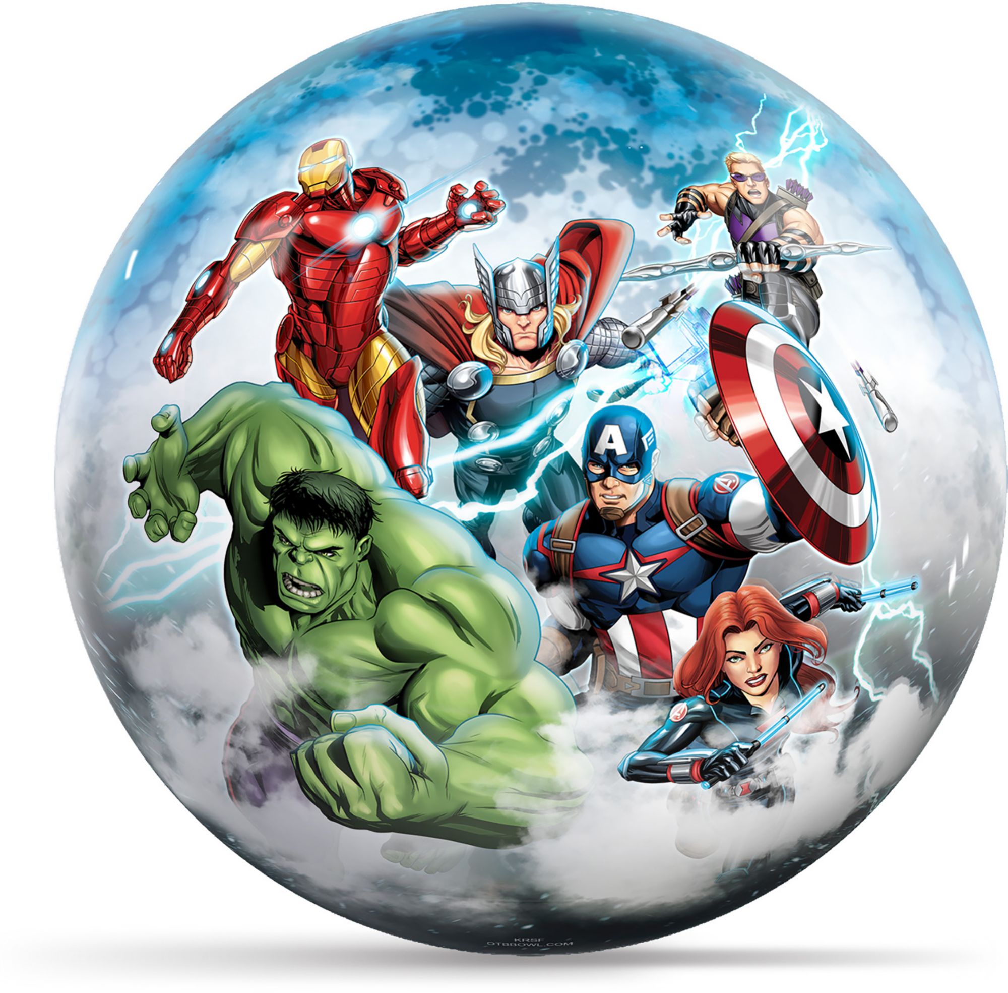Strikeforce Marvel Avengers Undrilled Bowling Ball