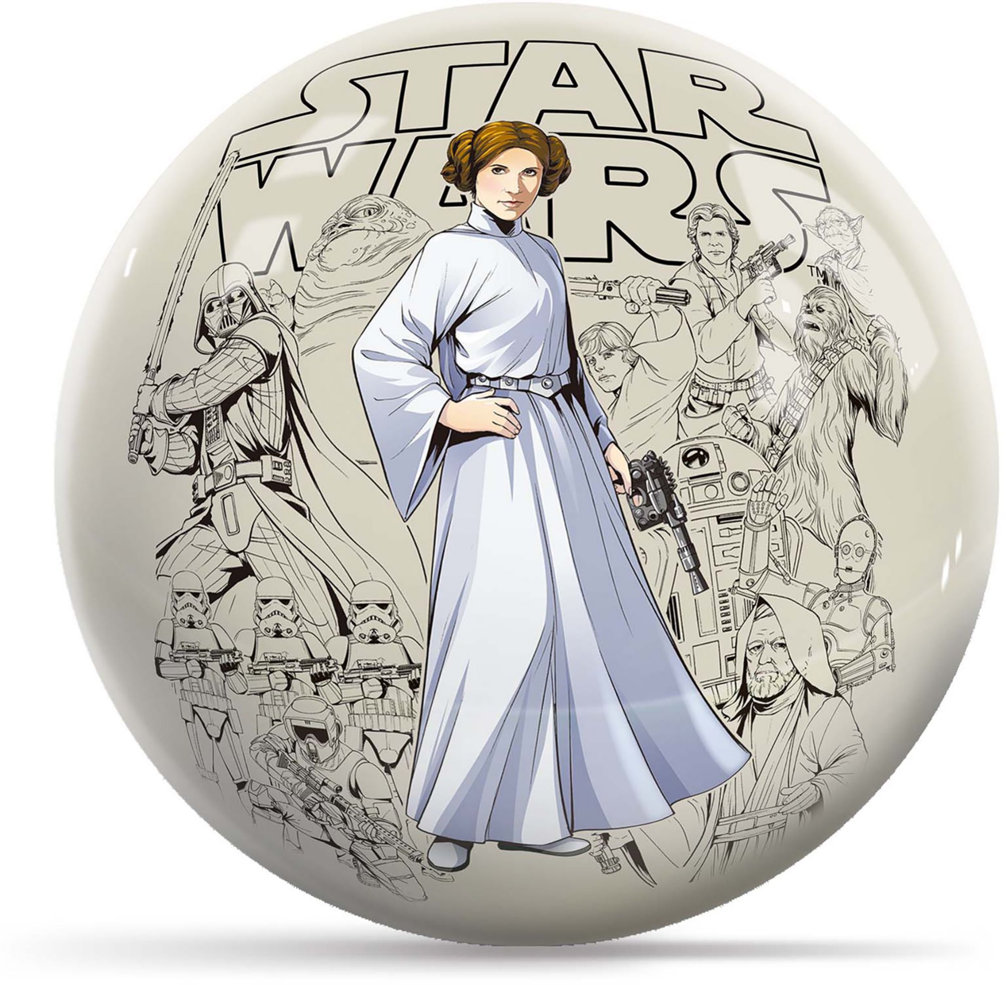 Strikeforce Star Wars Princess Leia Character Undrilled Bowling Ball
