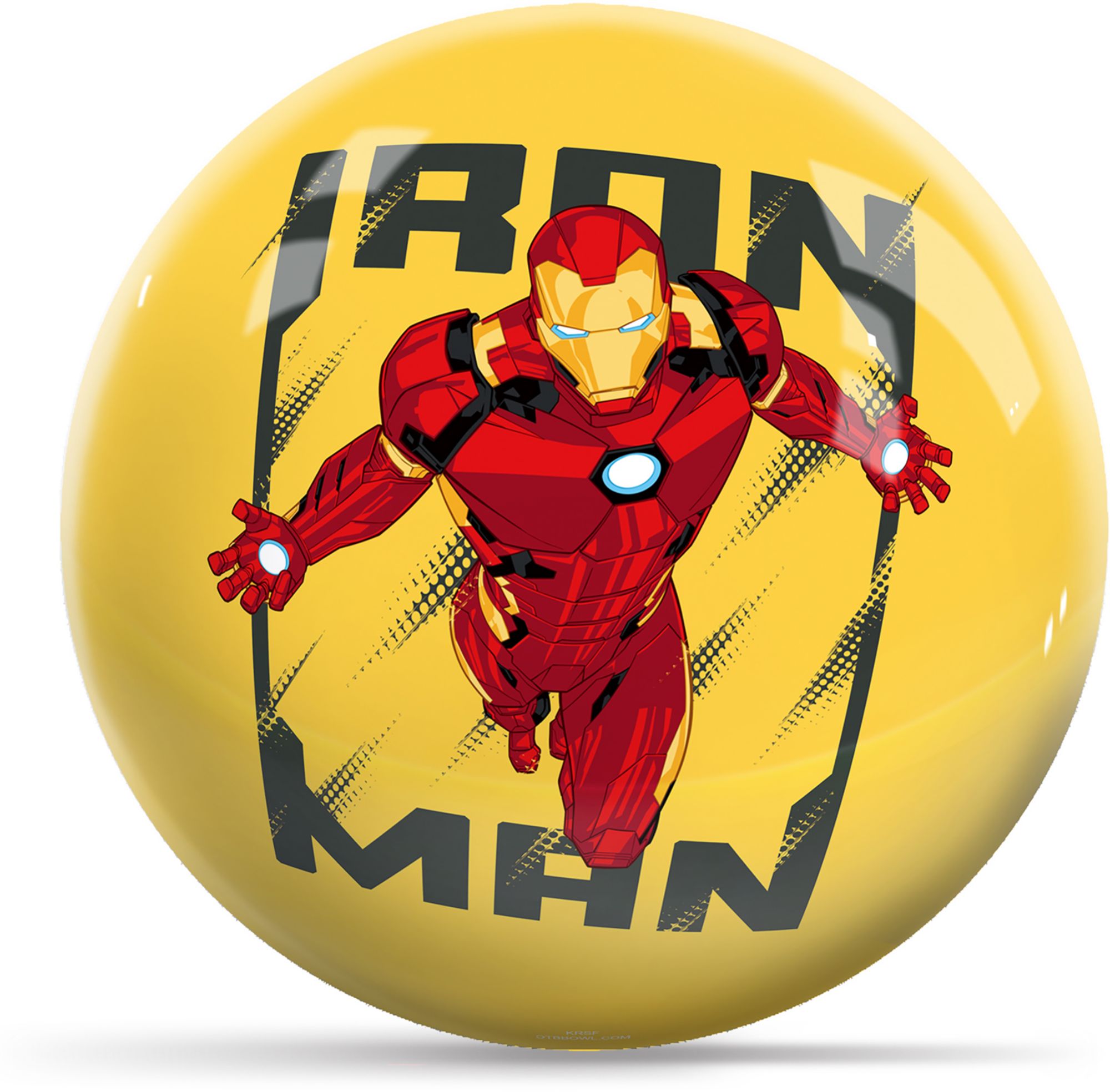 Strikeforce Marvel Avengers Iron Man Bowling Ball