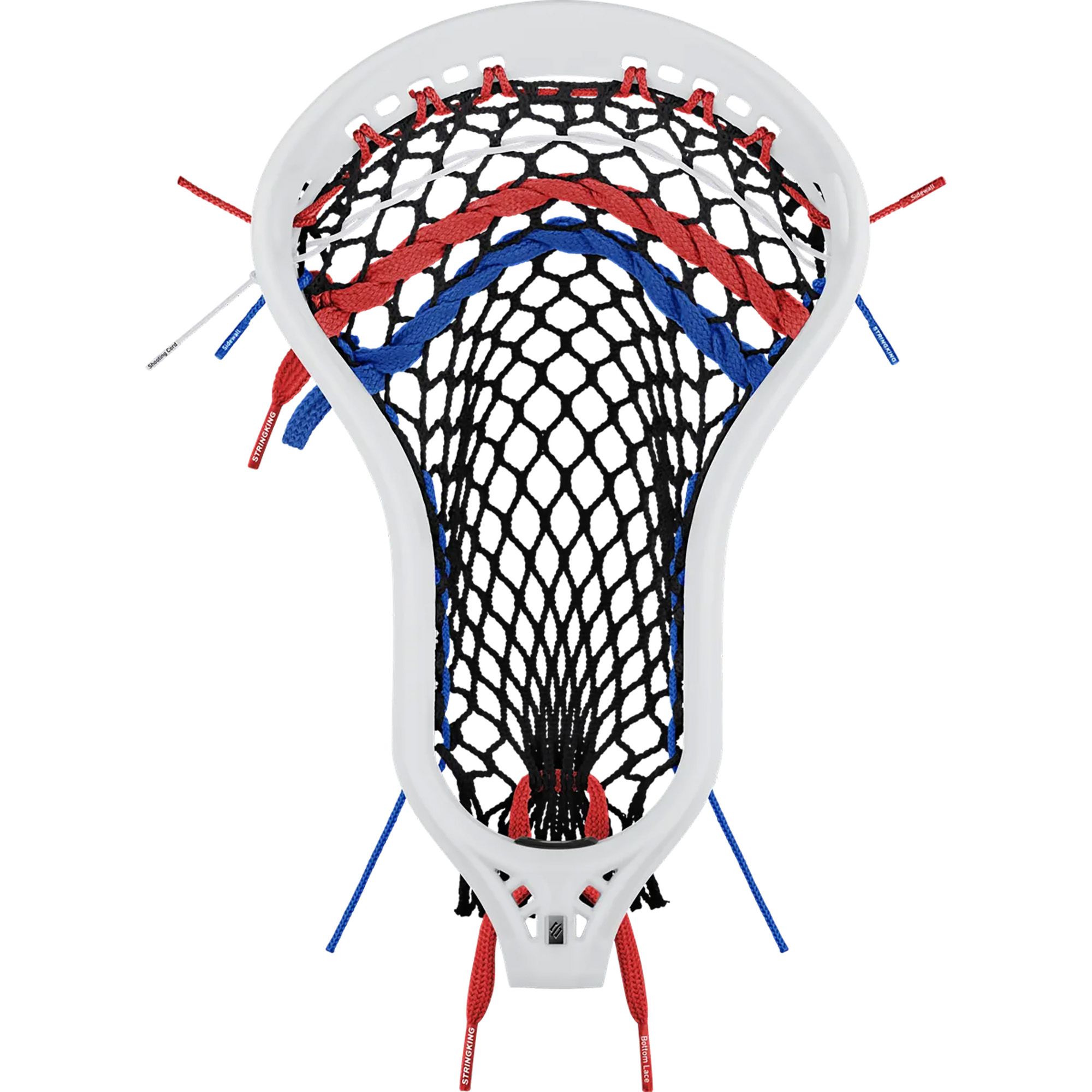 StringKing Mark 3V Strung Lacrosse Head