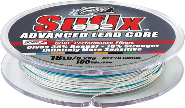 Sufix 832 Advanced Lead Core Fishing Line