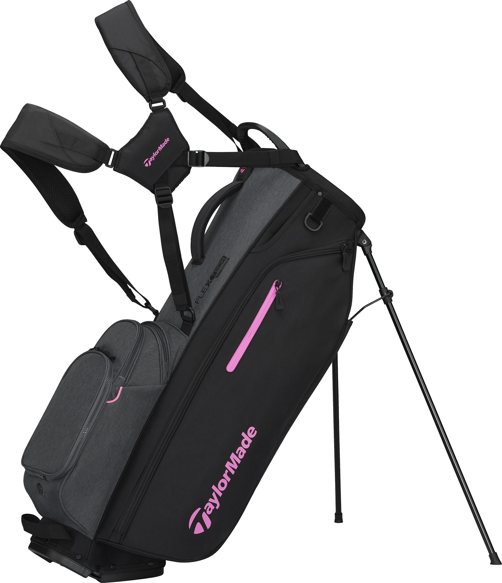 Black/Grey/Neon Pink