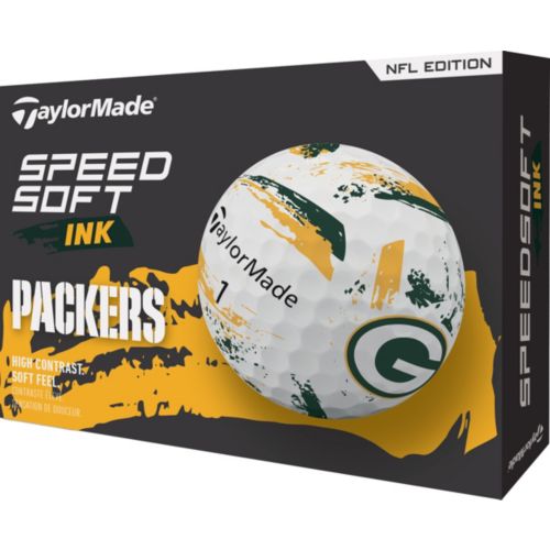 TaylorMade 2025 SpeedSoft Ink Kansas City Chiefs Golf Balls