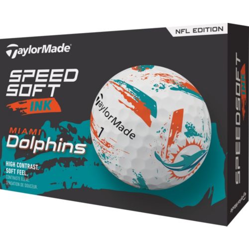 TaylorMade 2025 SpeedSoft Ink Philadelphia Eagles Golf Balls