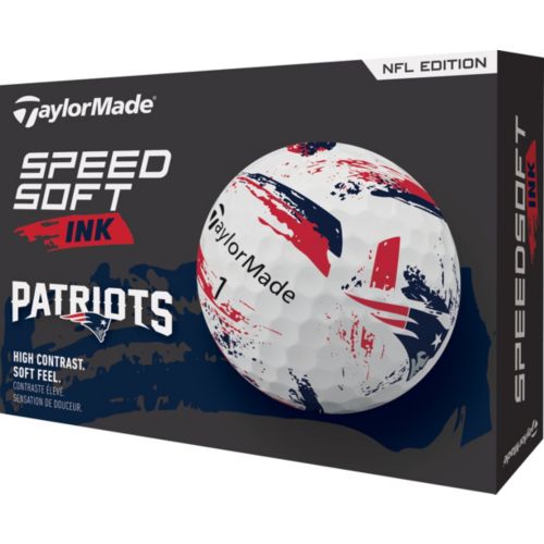 TaylorMade 2025 SpeedSoft Ink Chicago Bears Golf Balls