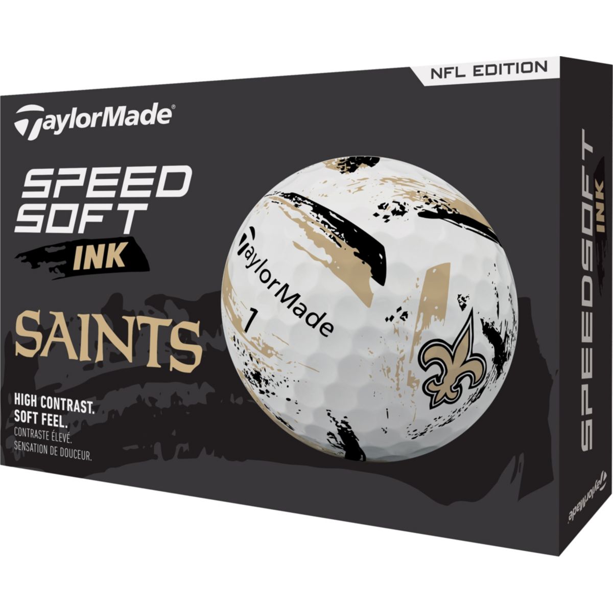 TaylorMade 2025 SpeedSoft Ink Washington Commanders Golf Balls