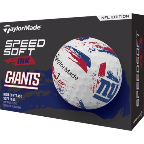 TaylorMade 2025 SpeedSoft Ink Philadelphia Eagles Golf Balls