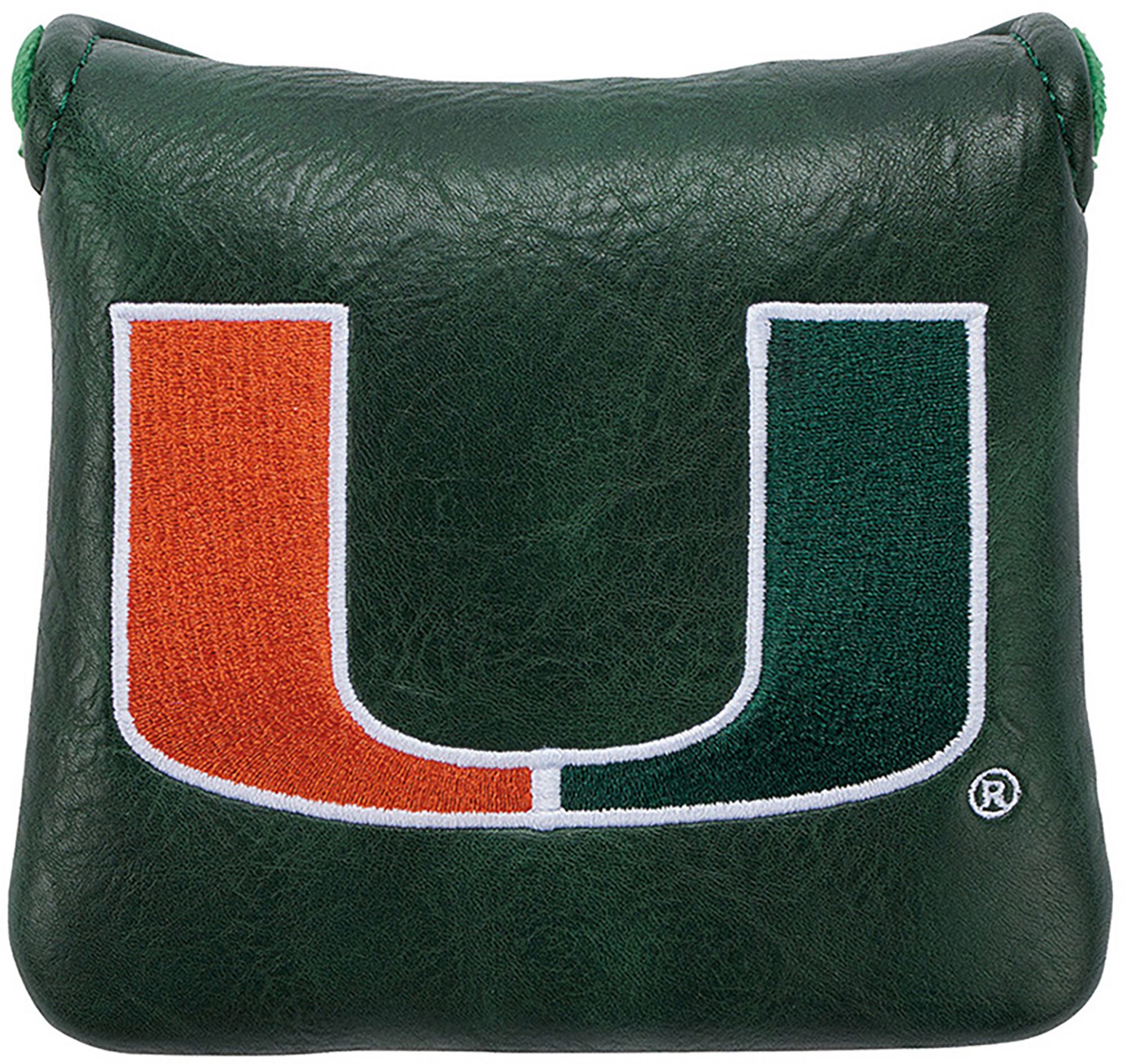 TaylorMade Miami Hurricanes Mallet Putter Headcover