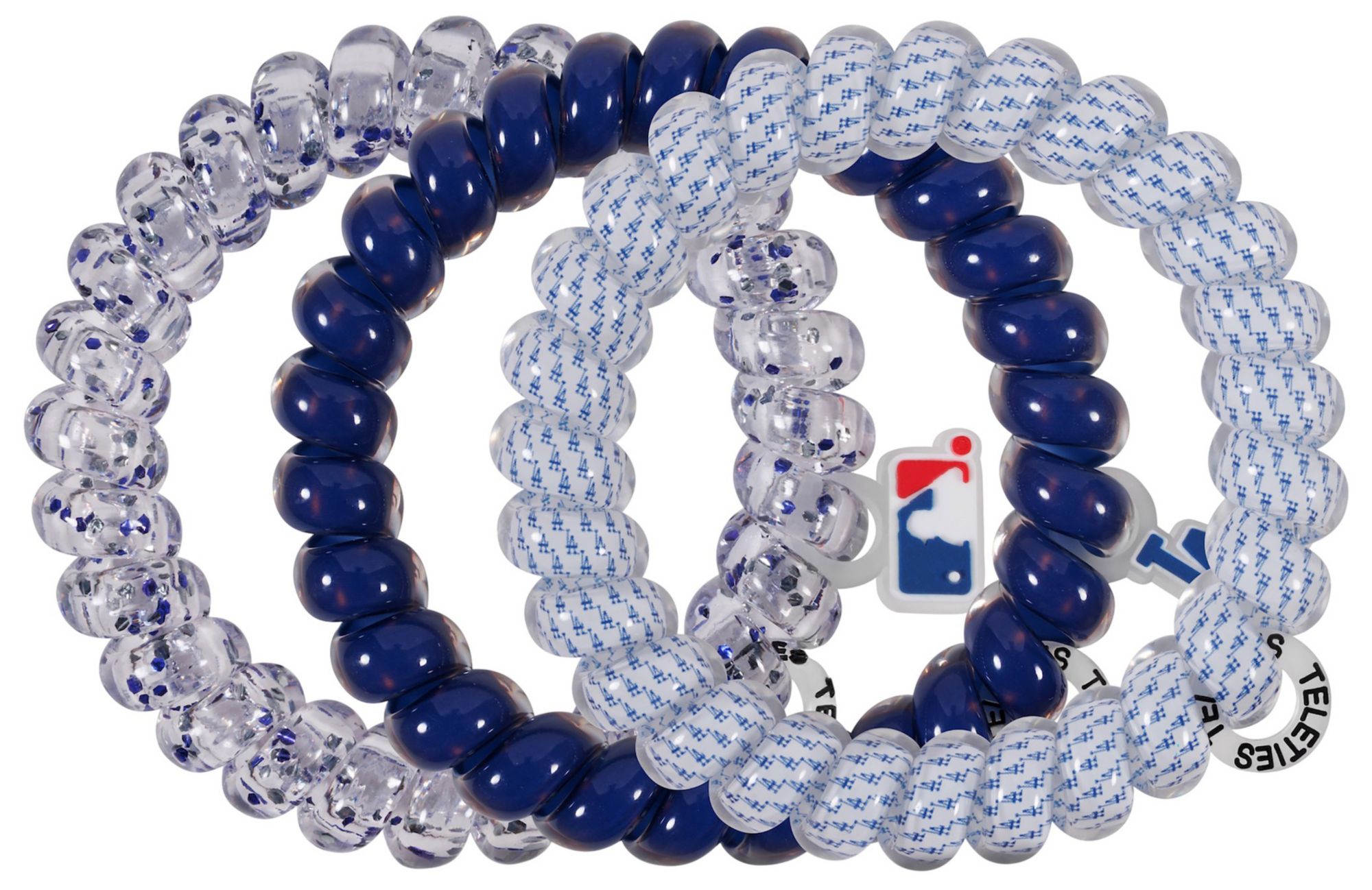 Teleties Los Angeles Dodgers Large Hair Ties