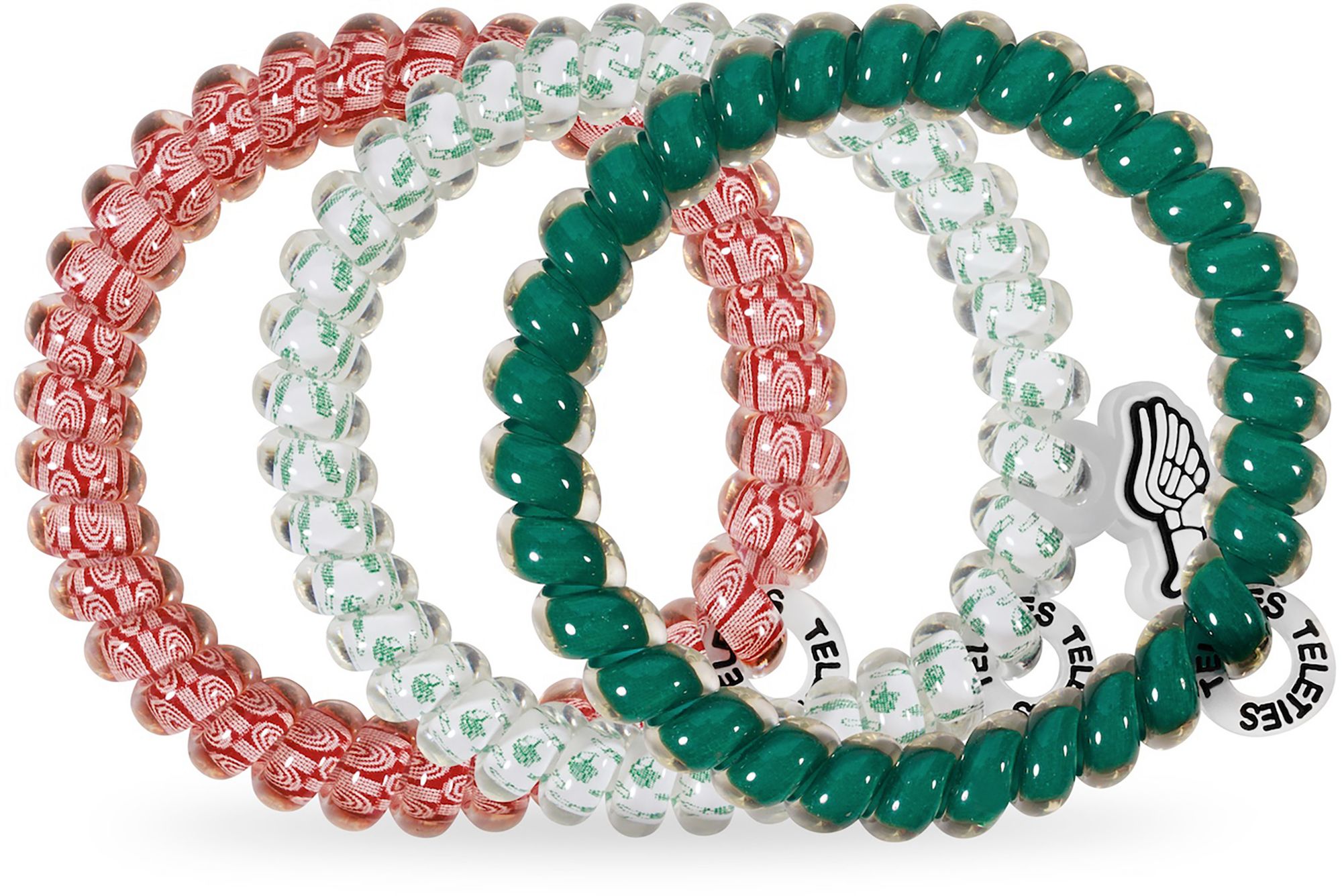 Teleties Track and Field Small Hair Ties- 3 Pack