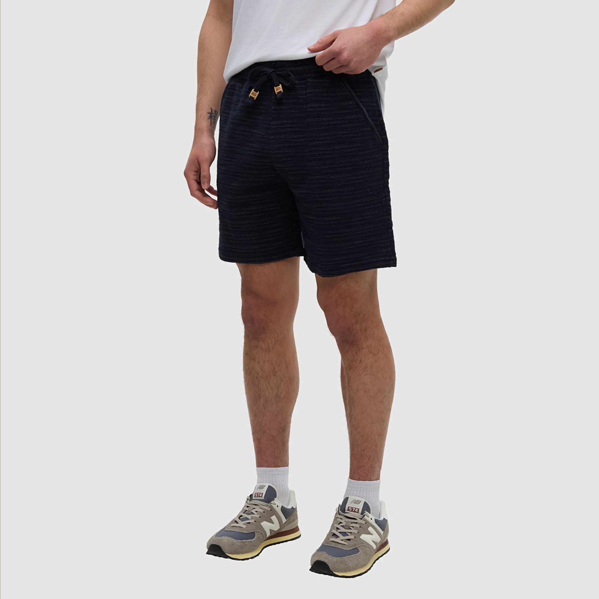 Midnight Blue Flash Stripe