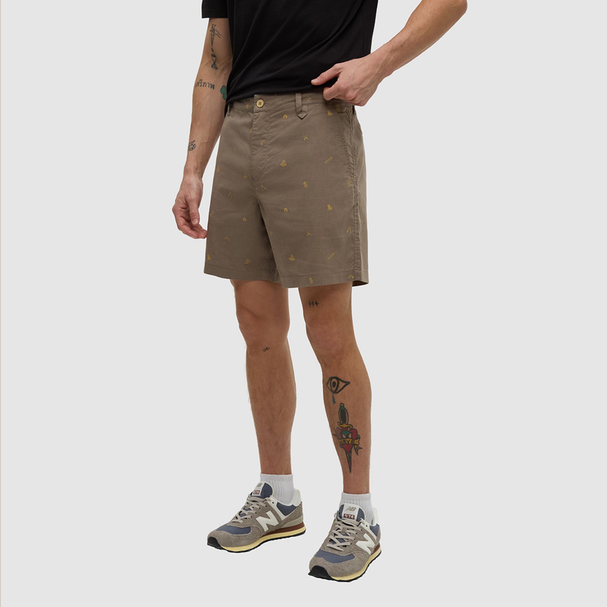 tentree Men's Hemp 7" Latitude Shorts