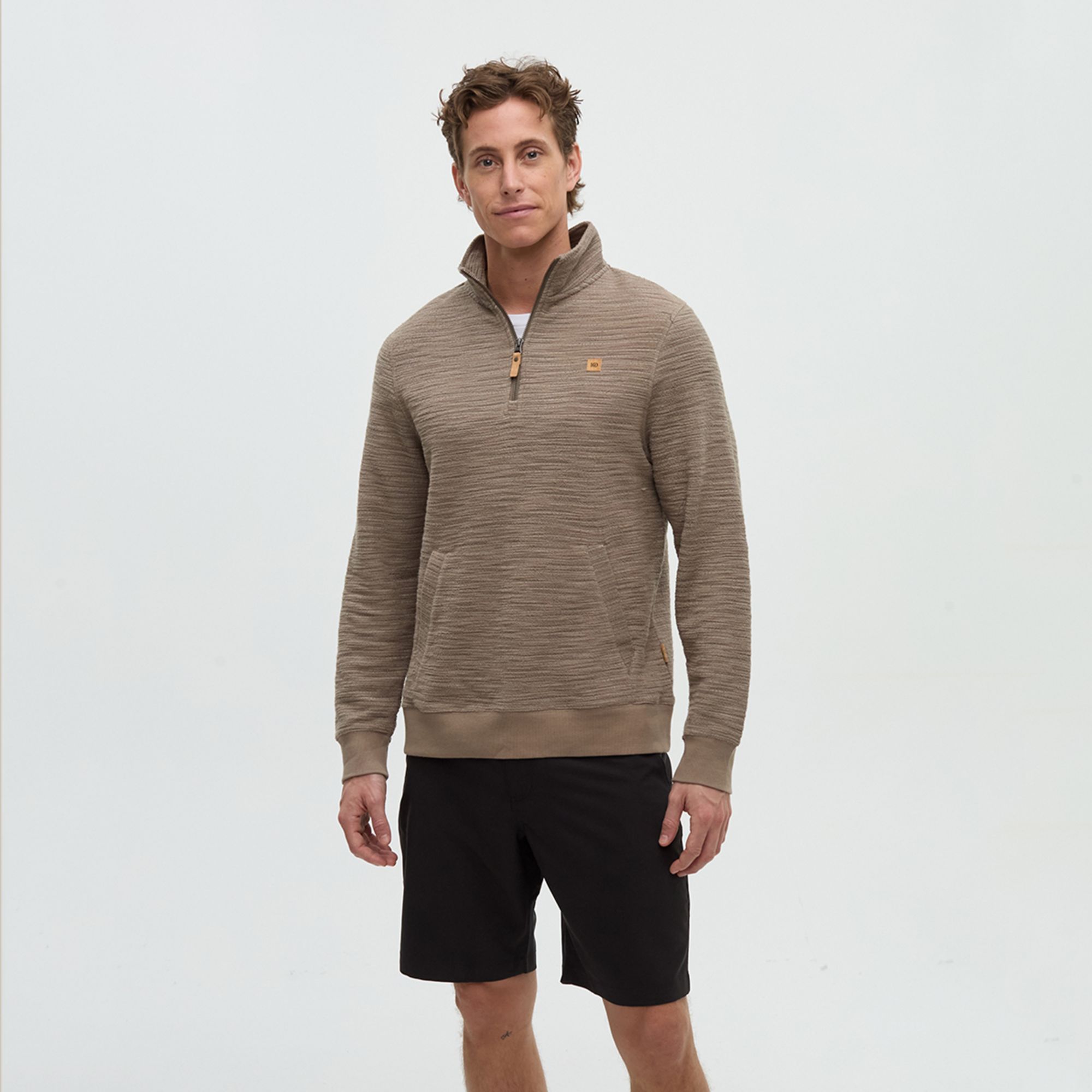tentree Men's Powell 1/4 Zip Sweater