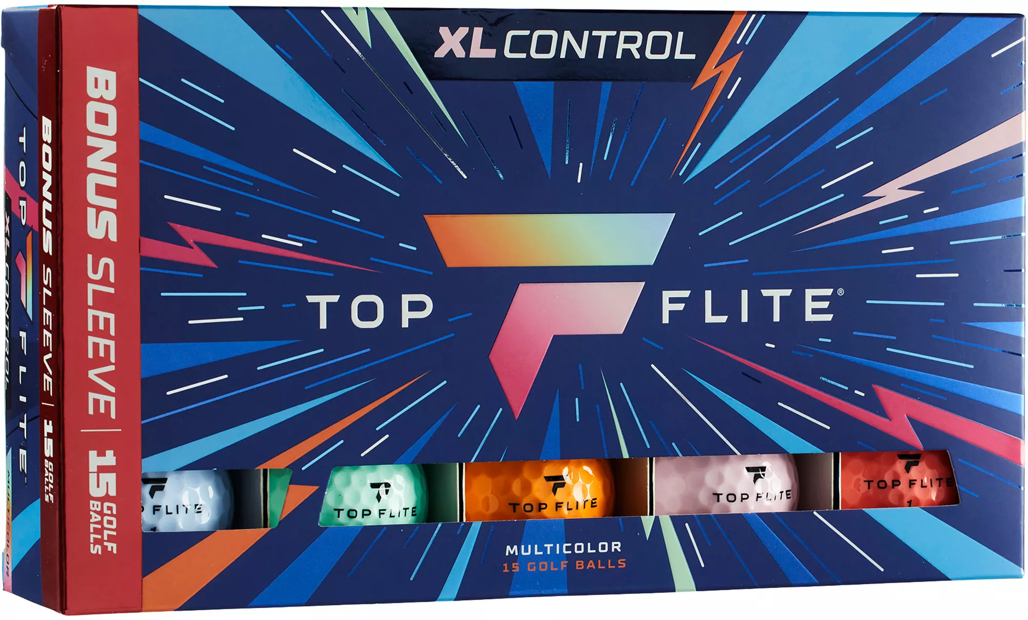 Top Flite XL Control Golf Balls - 15 Pack