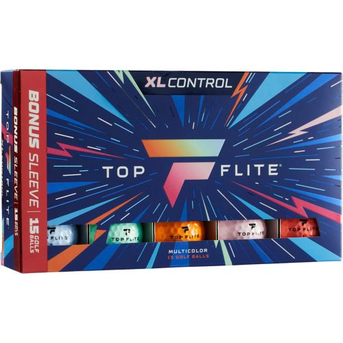 Top Flite XL Control Golf Balls - 15 Pack