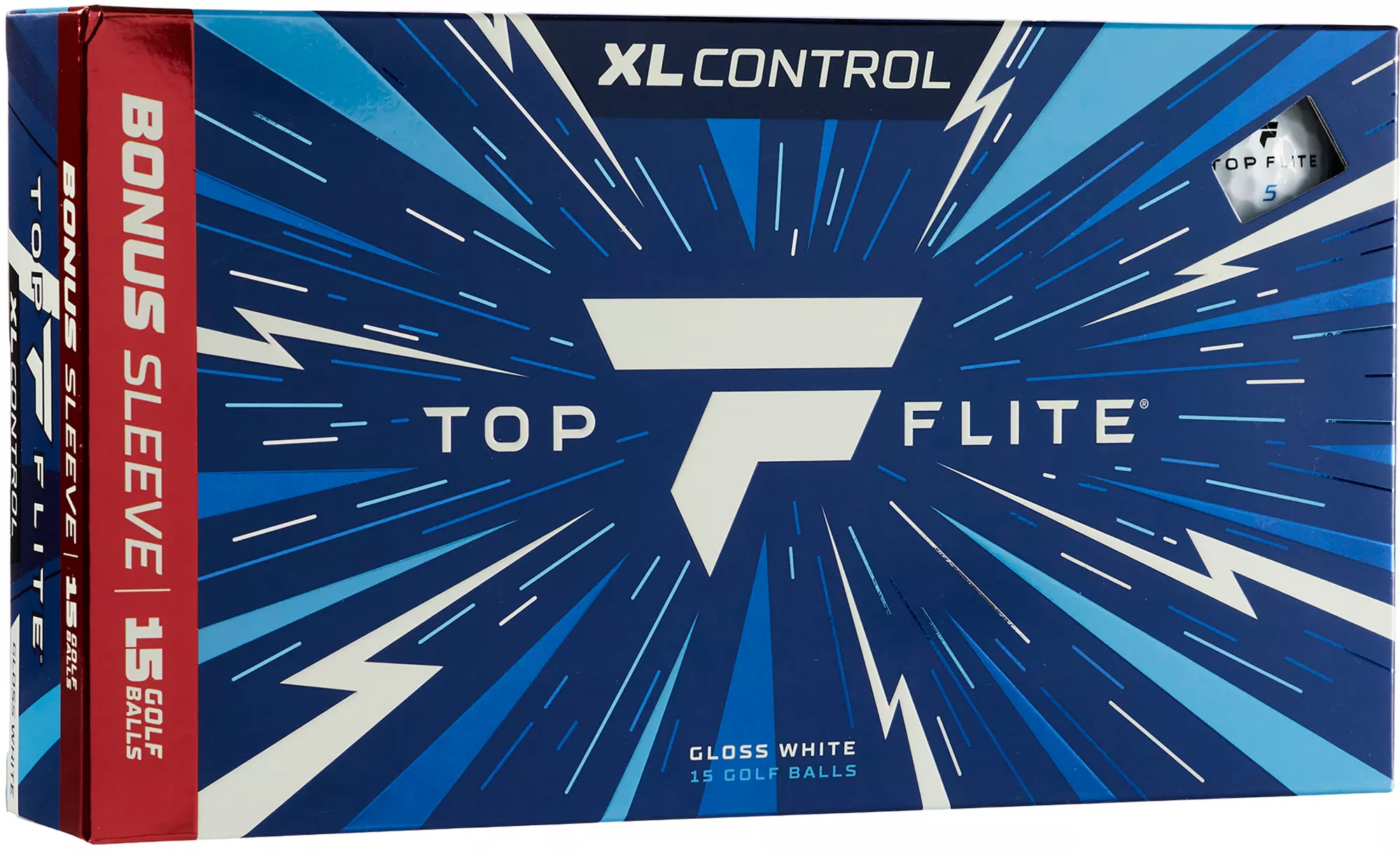 Top Flite XL Control Golf Balls - 15 Pack