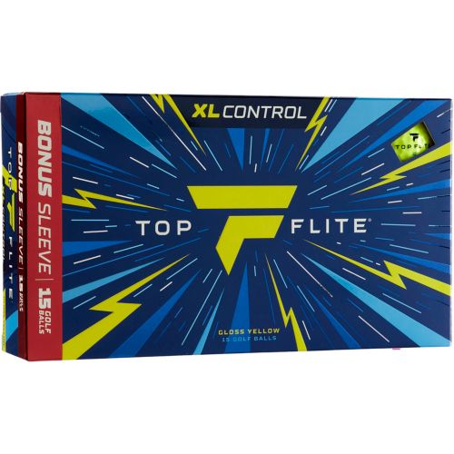 Top Flite XL Control Golf Balls - 15 Pack
